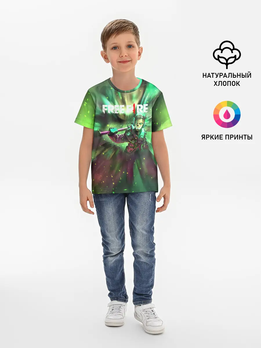 Детская базовая футболка / FREEFIRE | Battlegrounds