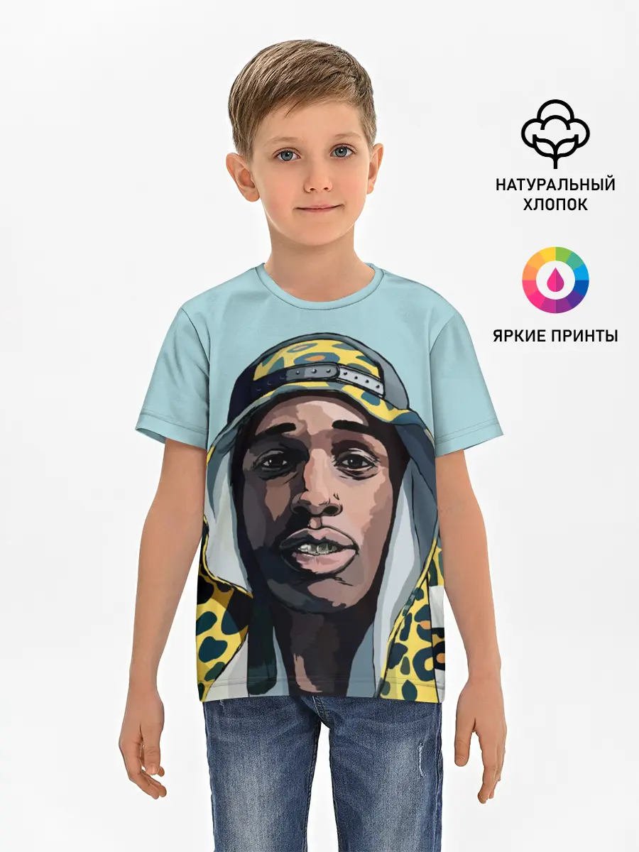 Детская базовая футболка / ASAP Rocky