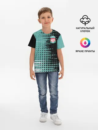 Детская базовая футболка / Liverpool / Ливерпуль.