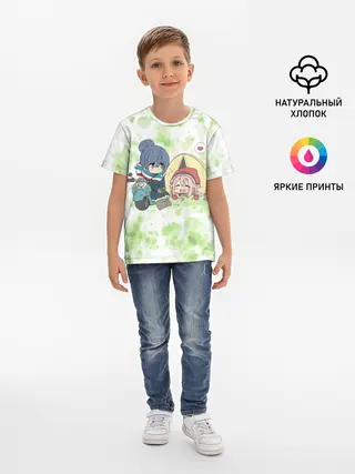 Детская базовая футболка / Лагерь на воздухе