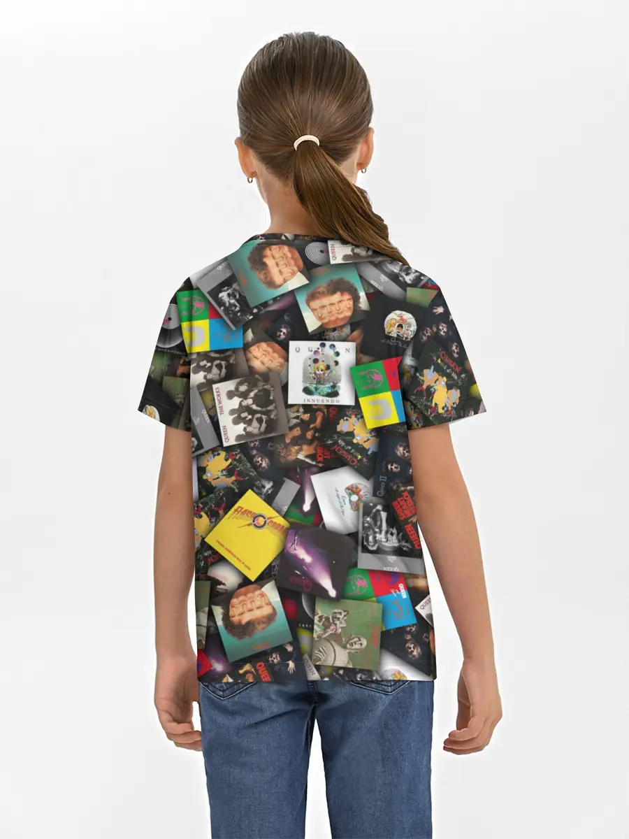 Детская базовая футболка / Queen. Дискография