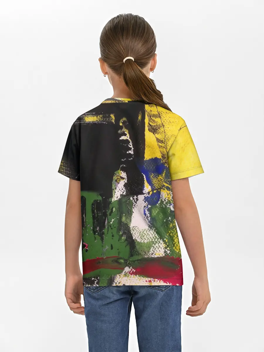 Детская базовая футболка / Мазок художника!