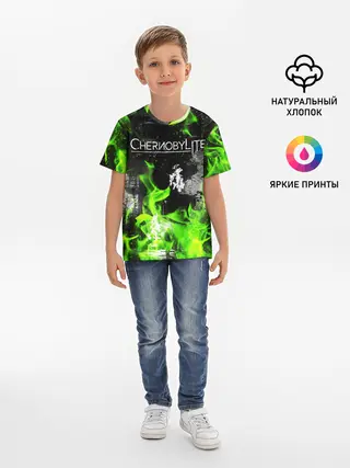 Детская базовая футболка / Chernobylite