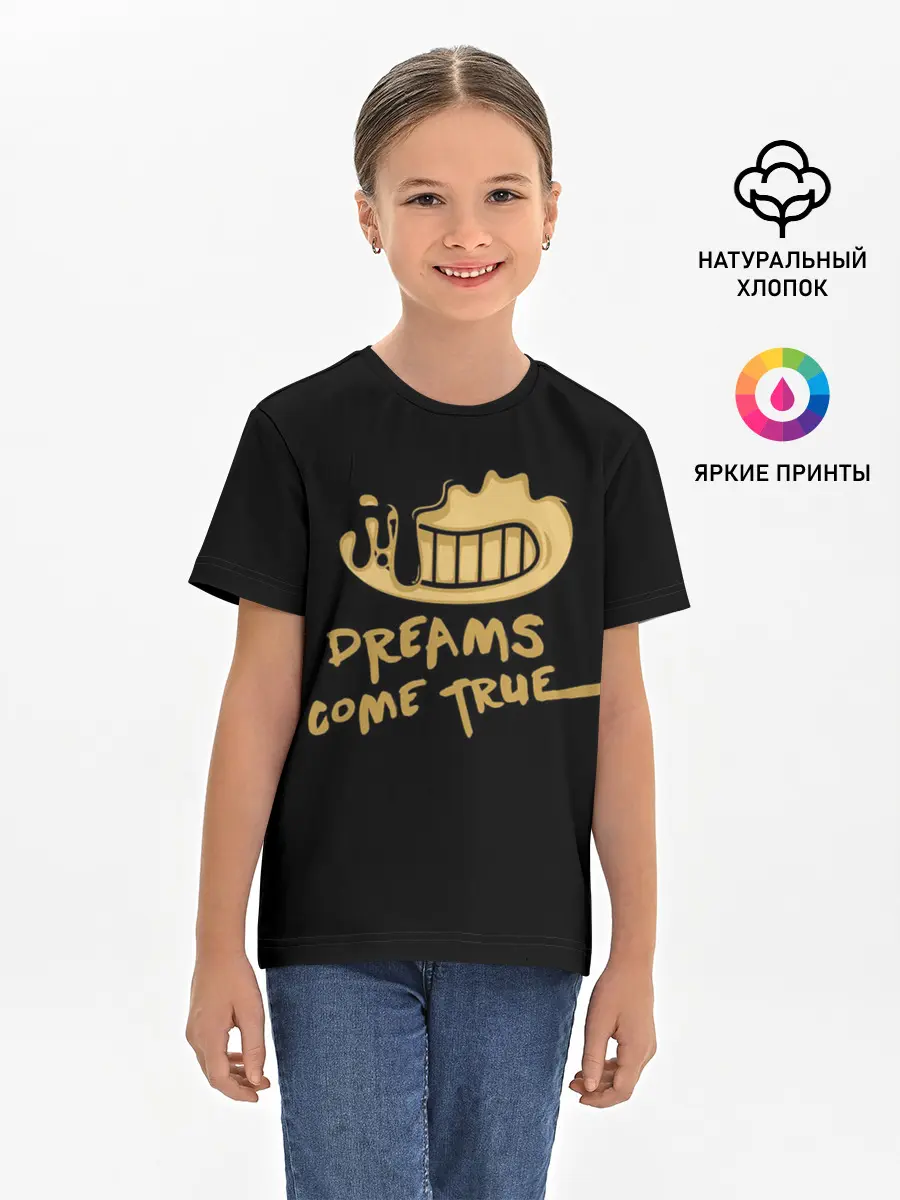 Детская базовая футболка / Bendy And The Ink Machine