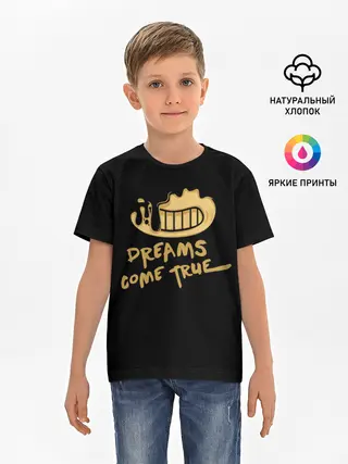 Детская базовая футболка / Bendy And The Ink Machine