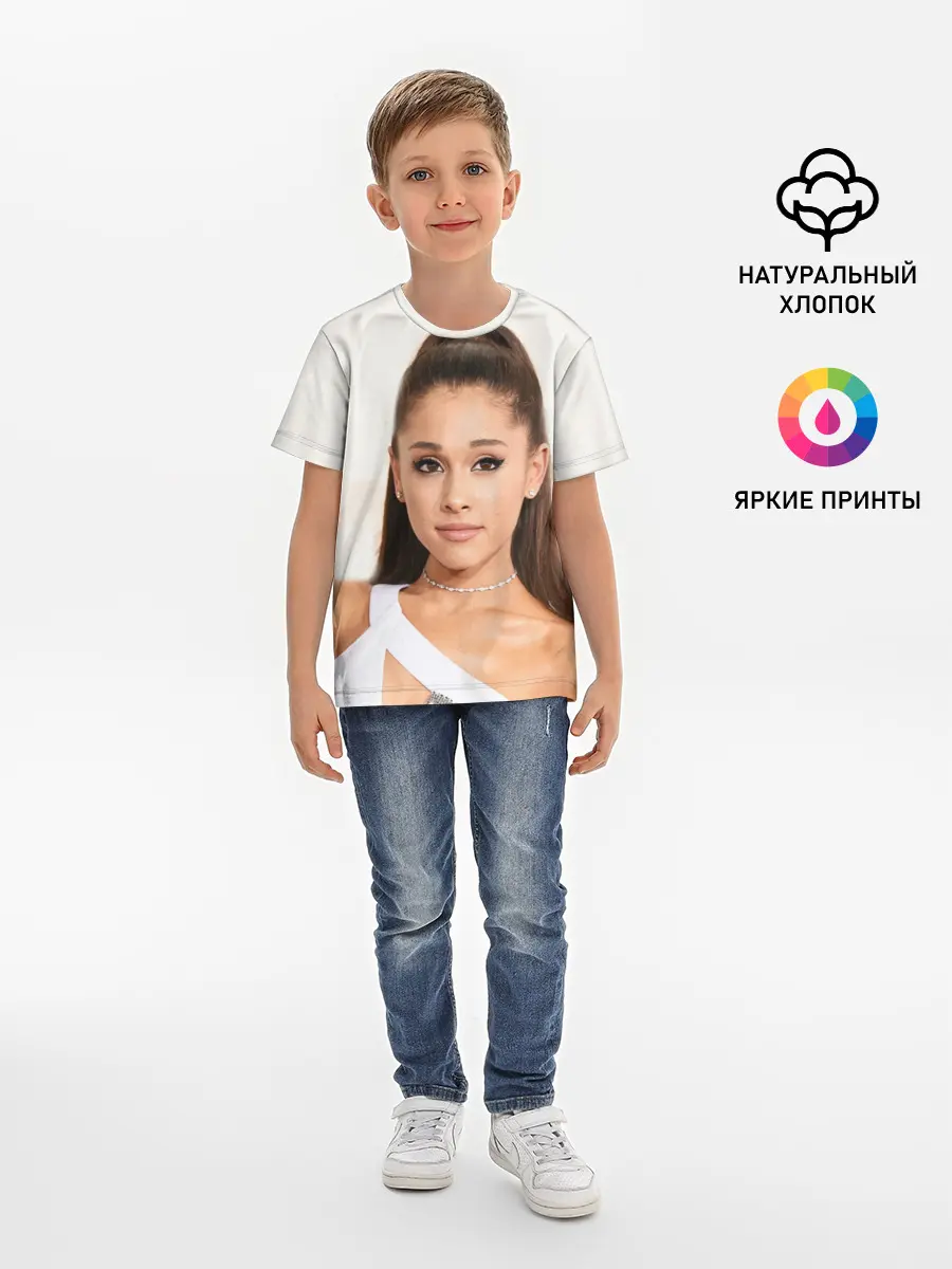 Детская базовая футболка / Ariana Grande