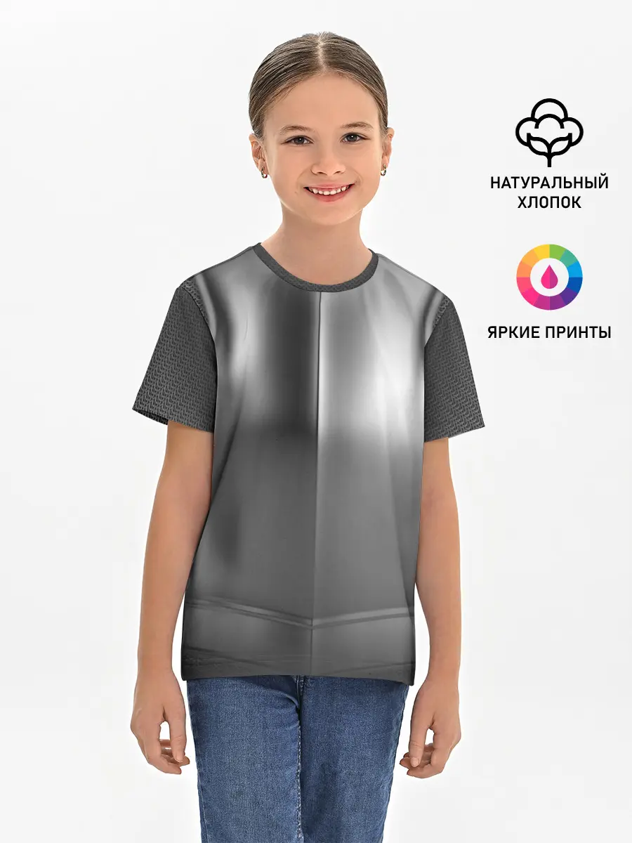 Детская базовая футболка / Доспехи рыцаря