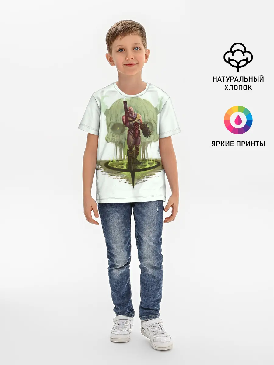 Детская базовая футболка / Quake Champions