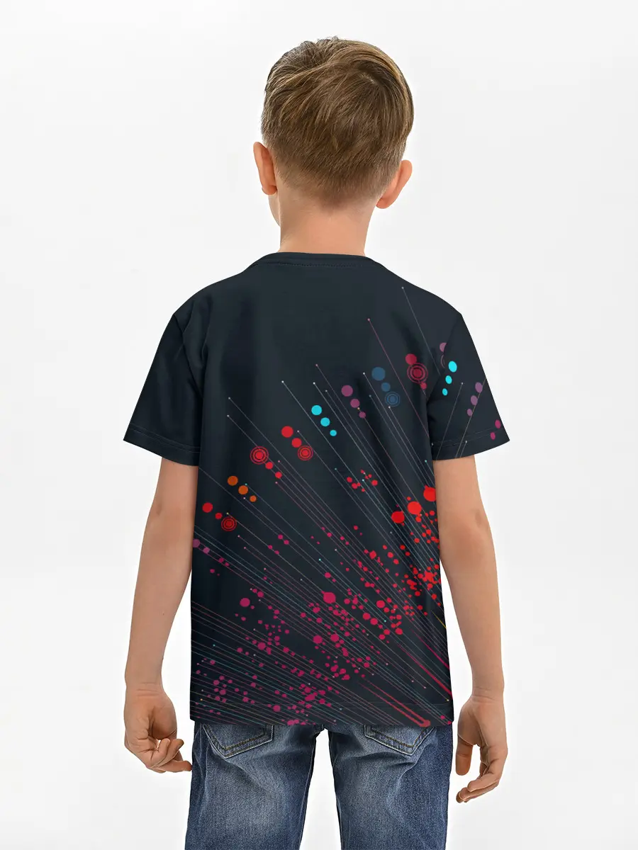 Детская базовая футболка / Among Us / Itachi Uchiha.