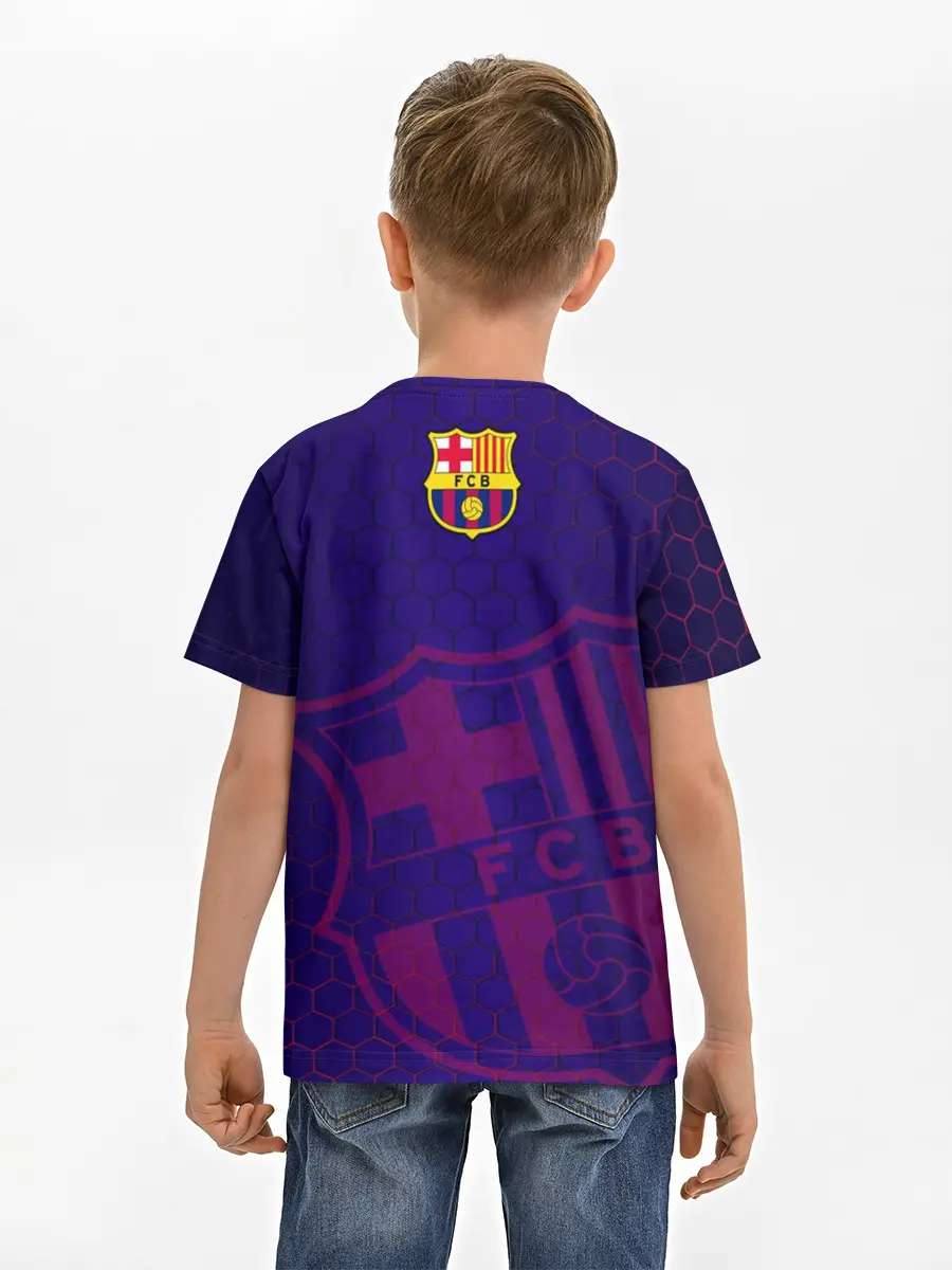 Детская базовая футболка / Барселона