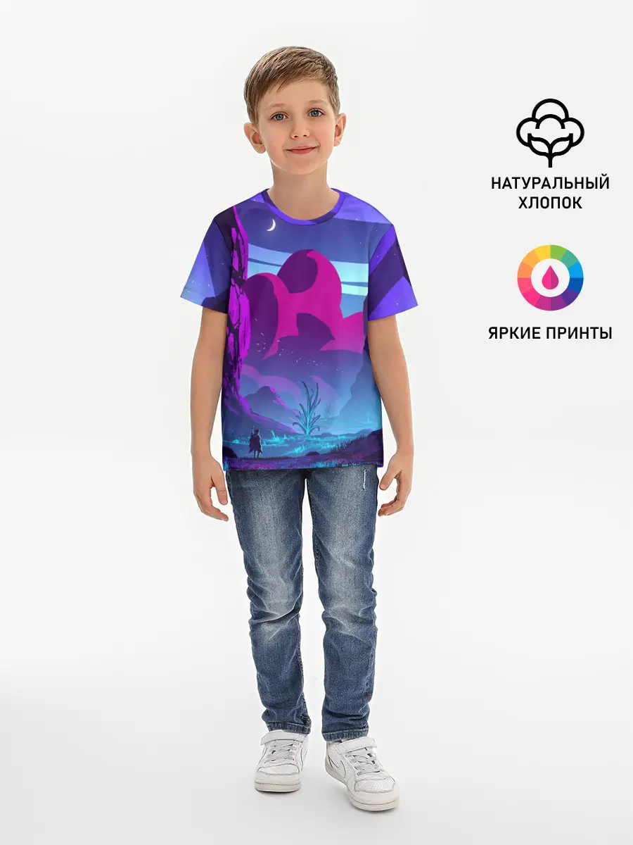 Детская базовая футболка / Фентези