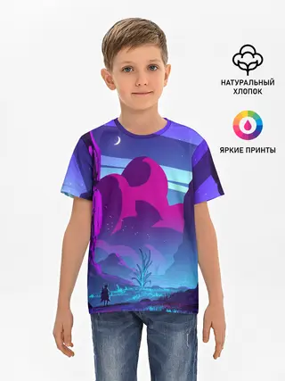 Детская базовая футболка / Фентези