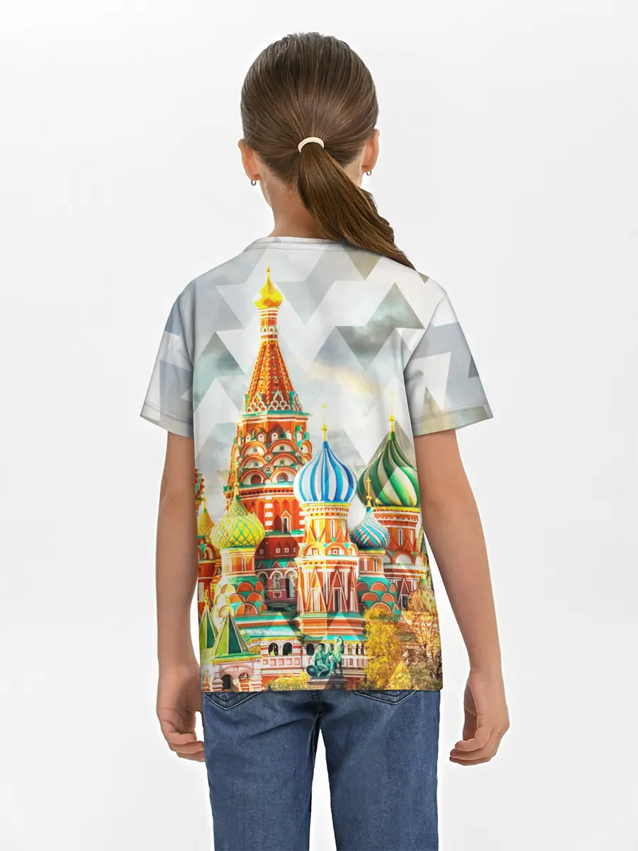 Детская базовая футболка / Москва