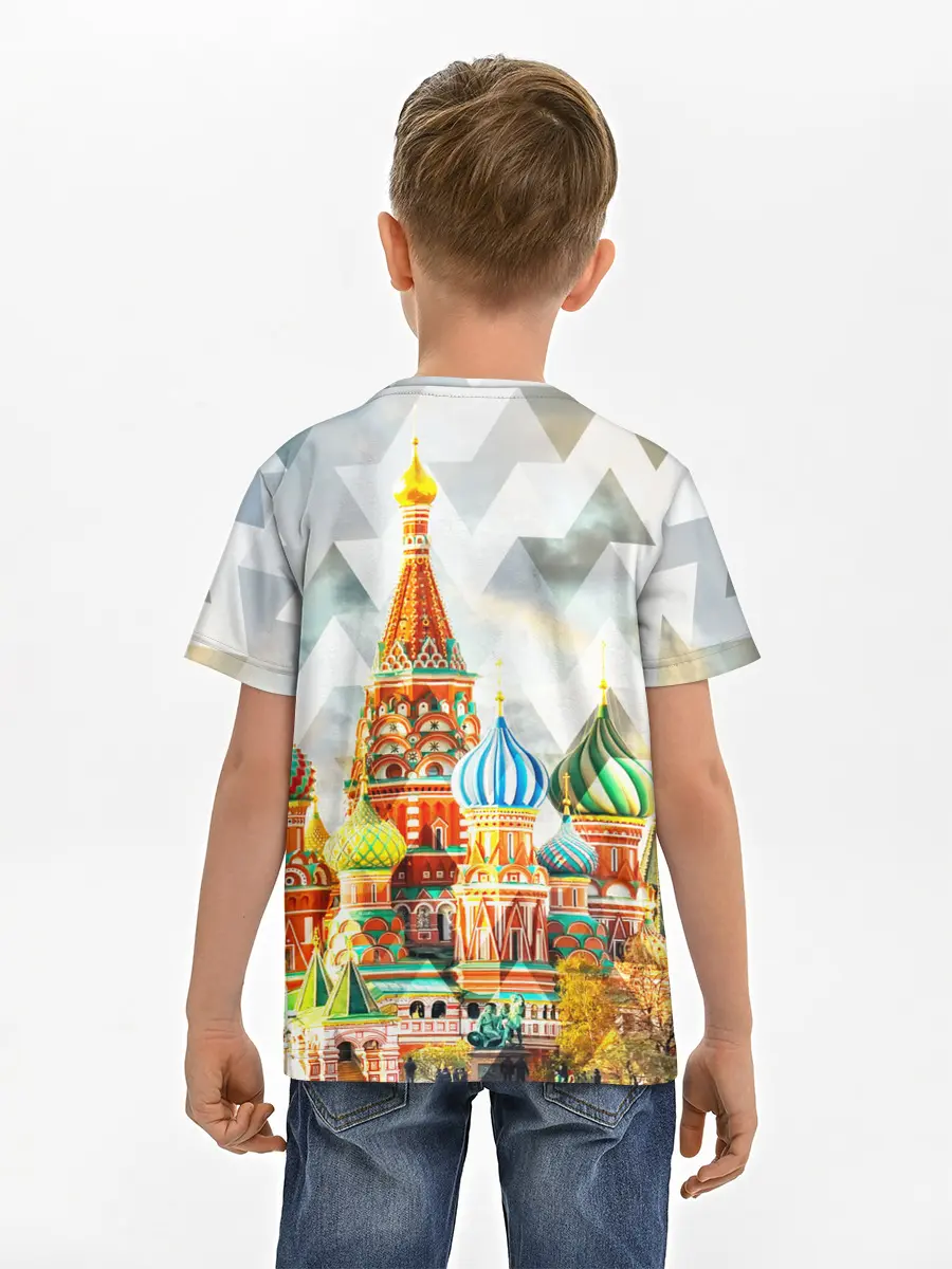 Детская базовая футболка / Москва