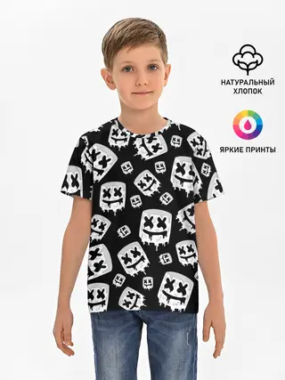 Детская базовая футболка / MARSHMELLO