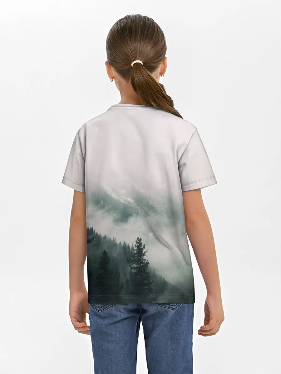 Детская базовая футболка / FENRIR | РУНЫ | RUNES