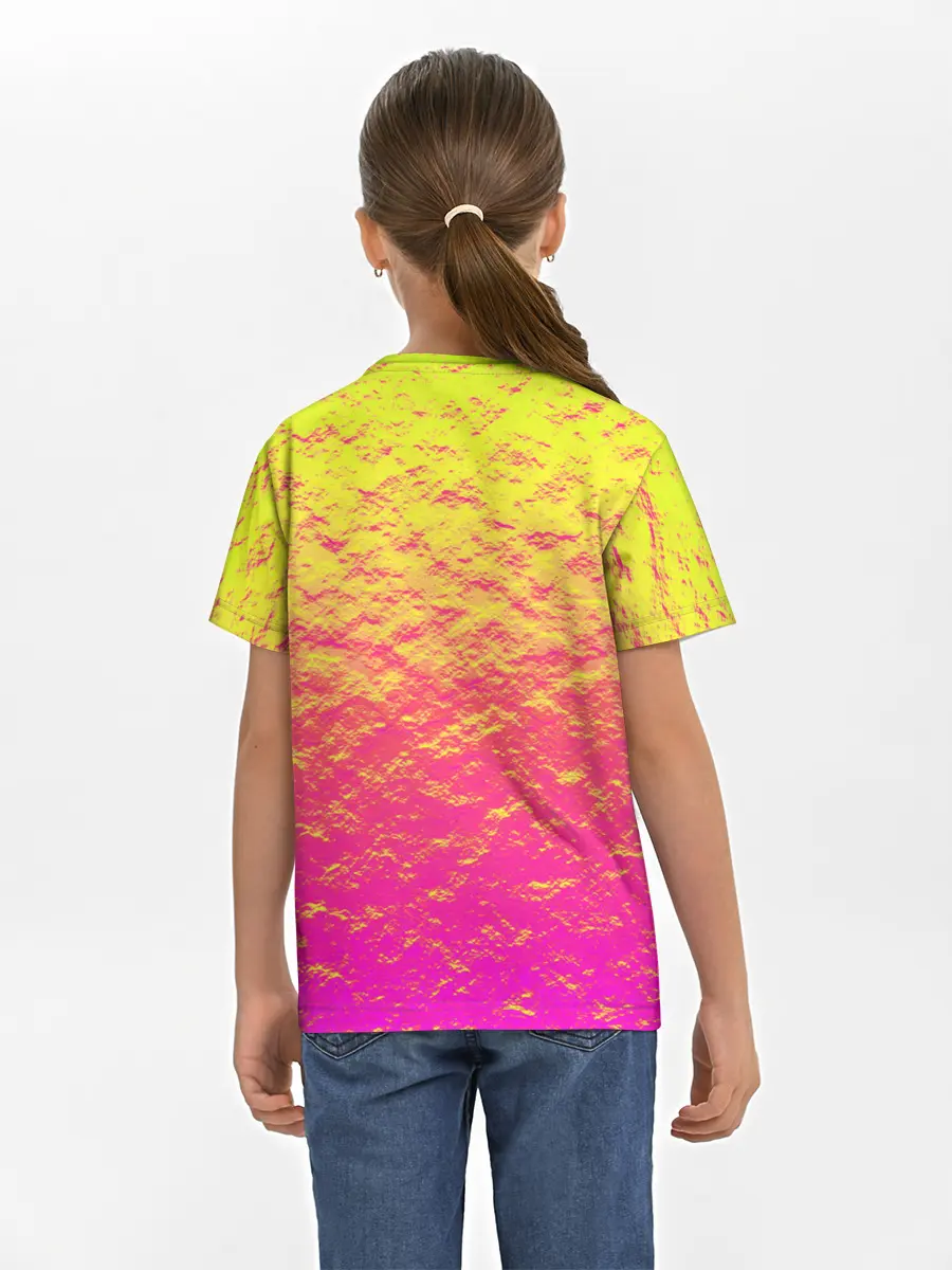 Детская базовая футболка / Яркий закат