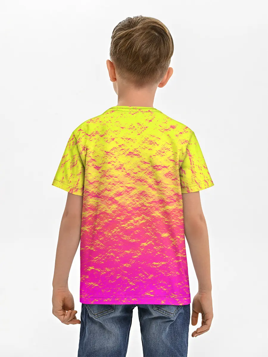 Детская базовая футболка / Яркий закат