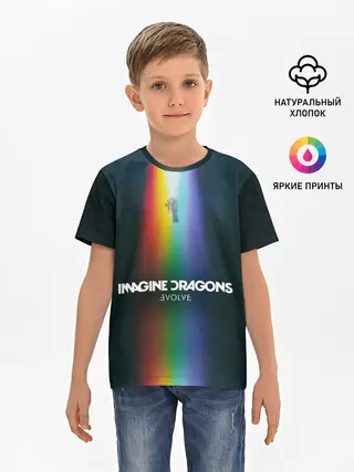 Детская базовая футболка / Imagine Dragons: Evolve