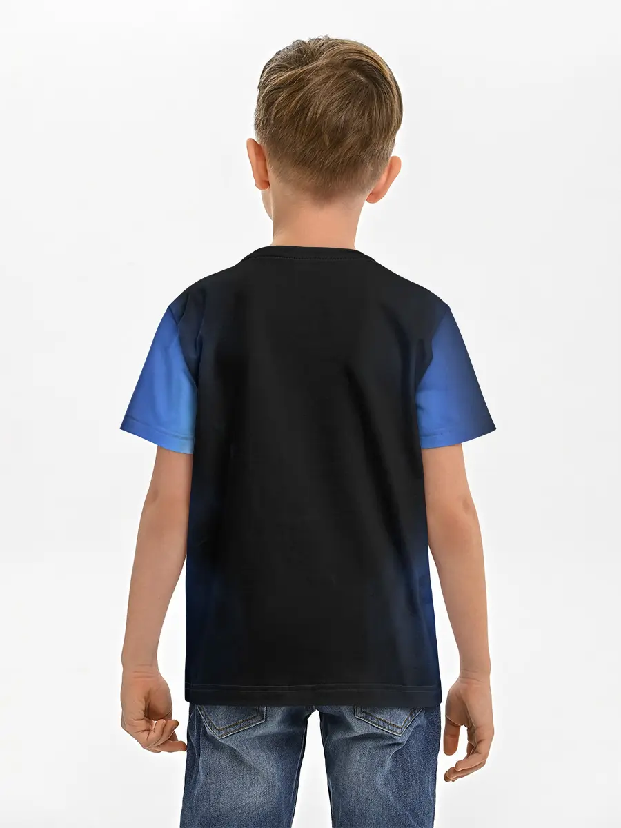 Детская базовая футболка / Грозовой кошак