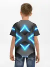 Детская базовая футболка / НЕОНОВЫЕ СТРЕЛКИ 3D
