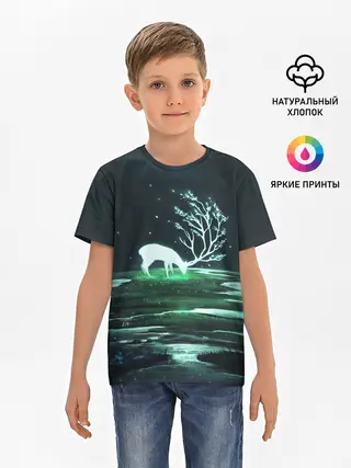 Детская базовая футболка / ОЛЕНЬ