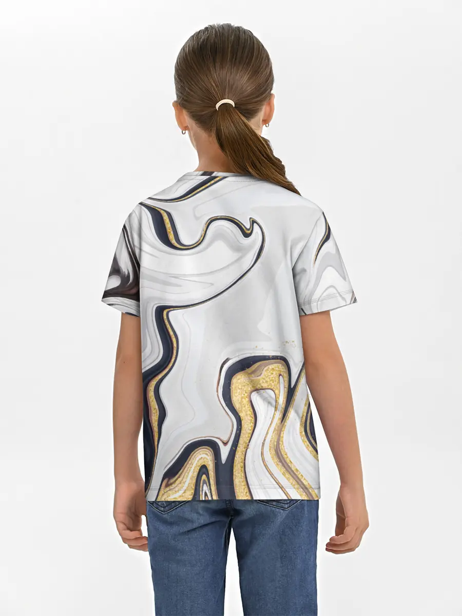 Детская базовая футболка / Абстракция