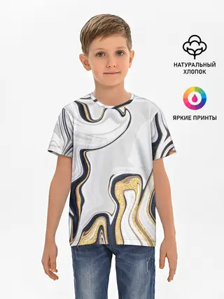 Детская базовая футболка / Абстракция