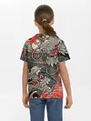 Детская базовая футболка / Dsquared tatoo DRAGON