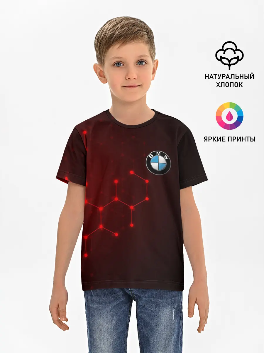Детская базовая футболка / BMW