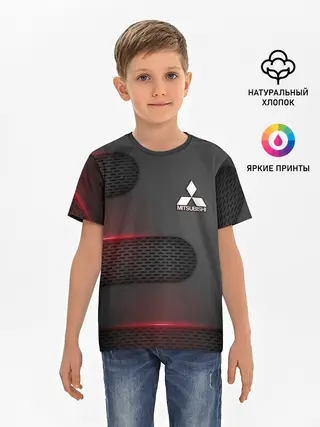 Детская базовая футболка / Mitsubishi