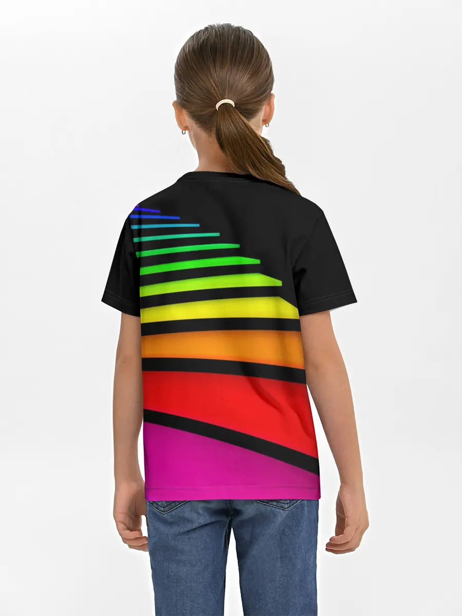 Детская базовая футболка / Лестница