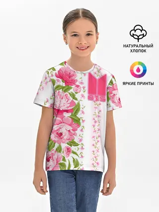 Детская базовая футболка / BTS