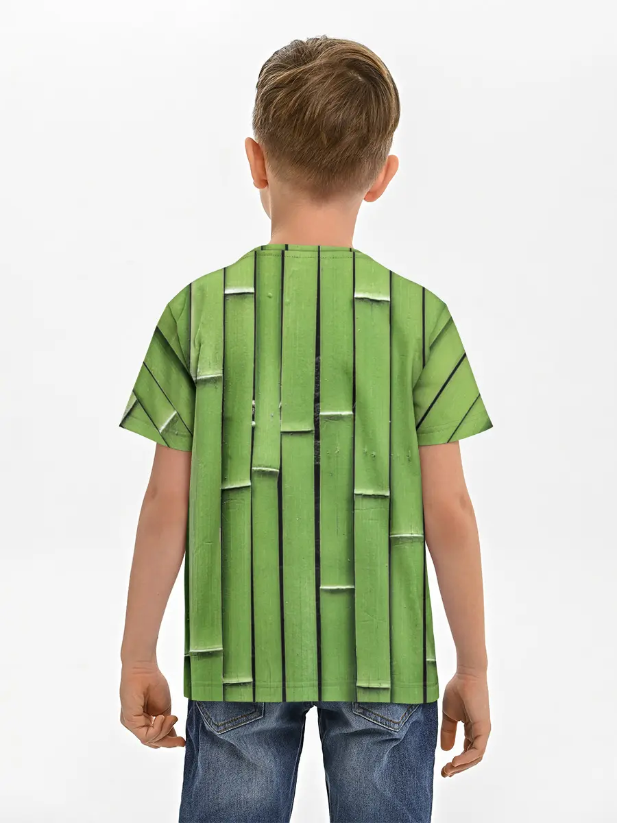 Детская базовая футболка / Бамбук