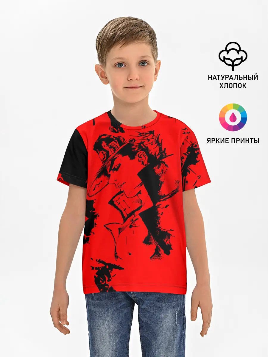 Детская базовая футболка / JoJo Bizarre Adventure