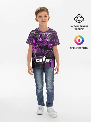 Детская базовая футболка / CS:GO