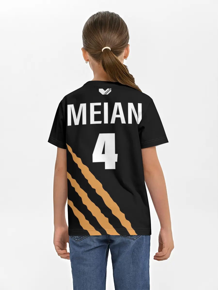 Детская базовая футболка / 4 | MSBY | BLACK JACKALS