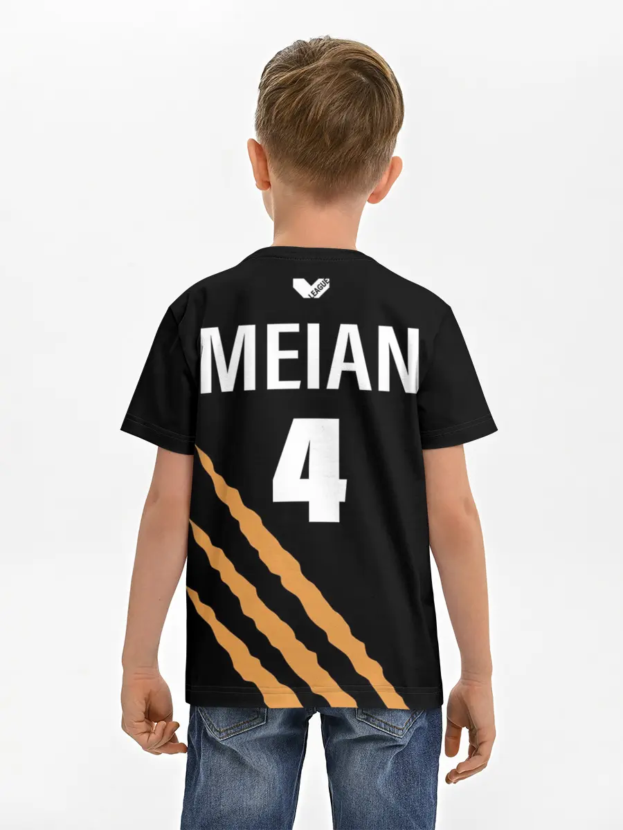 Детская базовая футболка / 4 | MSBY | BLACK JACKALS