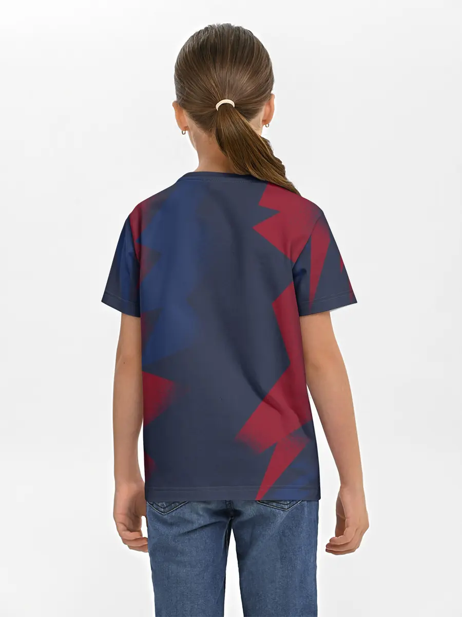 Детская базовая футболка / Barcelona PreMatch home