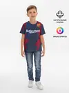 Детская базовая футболка / Barcelona PreMatch home