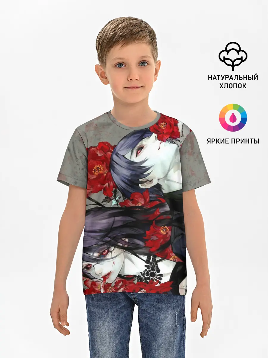 Детская базовая футболка / Токийский Гуль