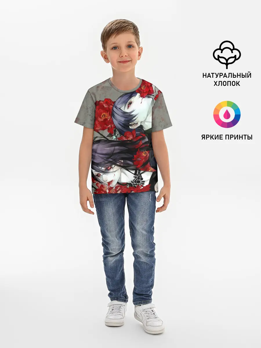 Детская базовая футболка / Токийский Гуль