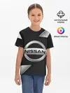 Детская базовая футболка / NISSAN / НИССАН / МЕТАЛЛ