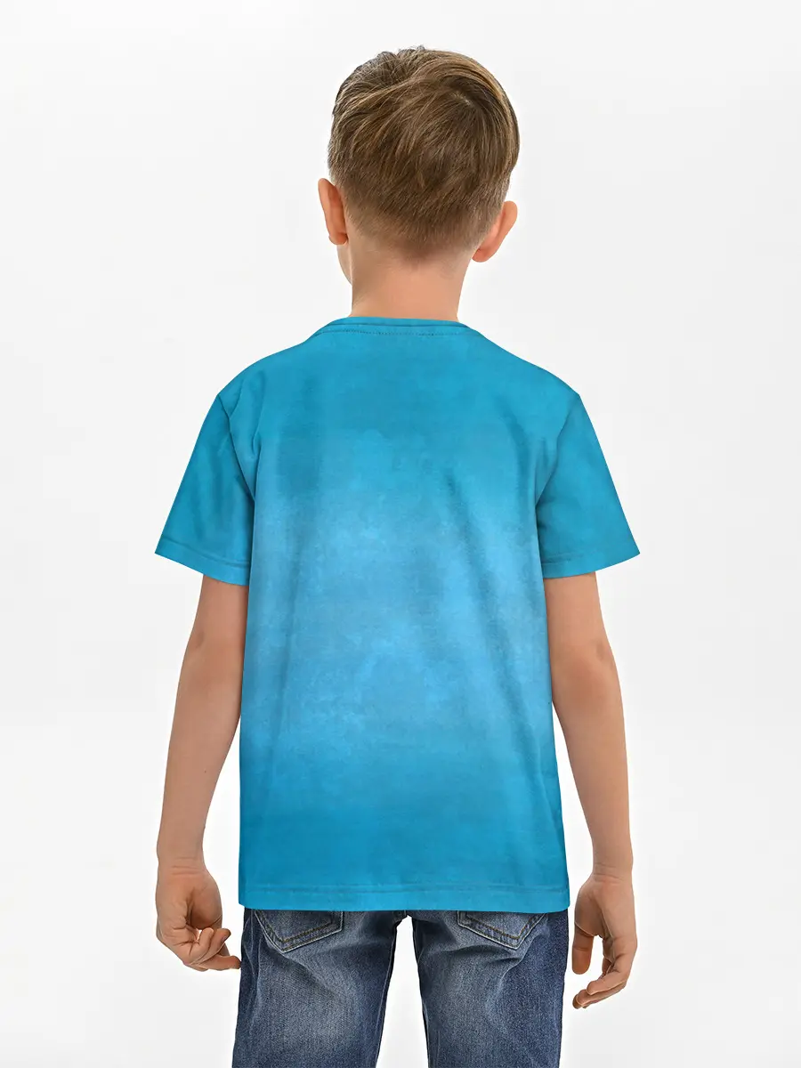 Детская базовая футболка / Дельфин