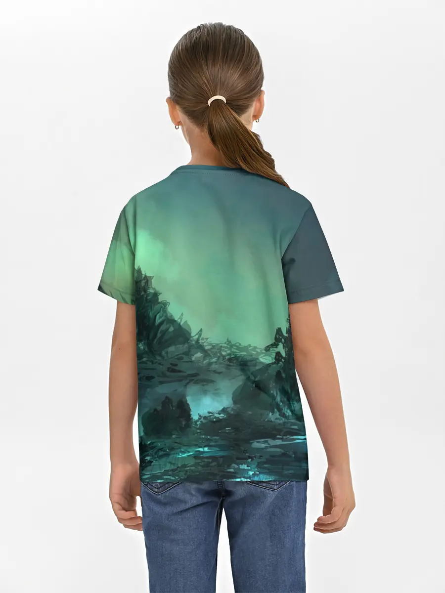 Детская базовая футболка / SKYRIM