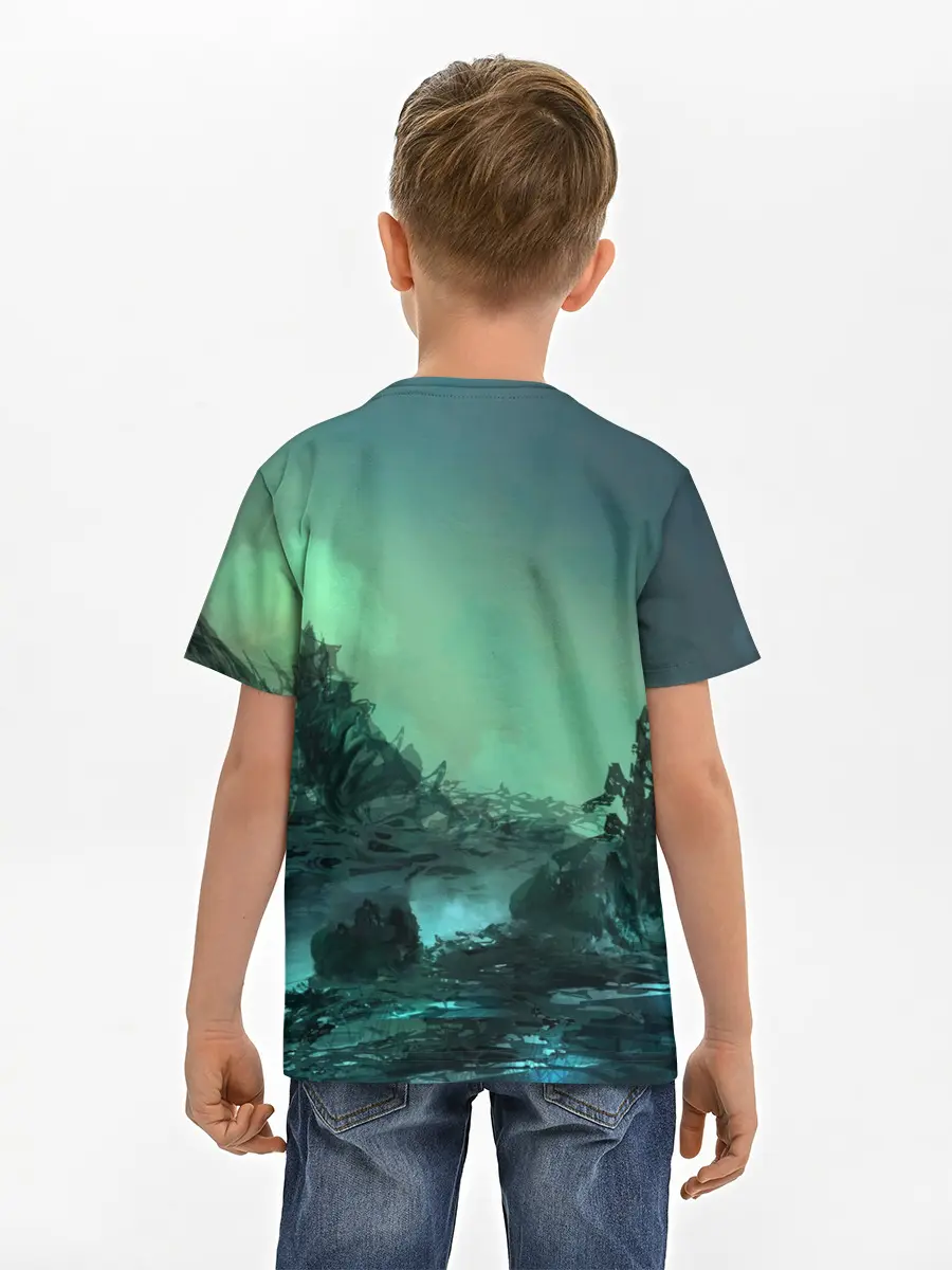 Детская базовая футболка / SKYRIM