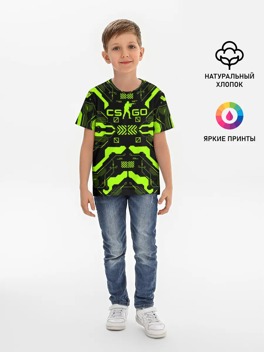Детская базовая футболка / CS GO