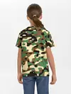 Детская базовая футболка / Камуфляж
