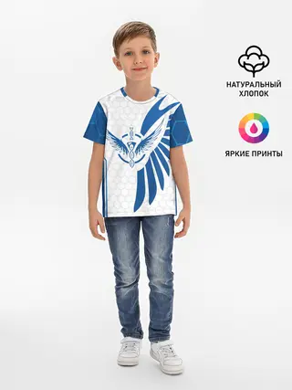 Детская базовая футболка / Лусио free fire