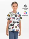 Детская базовая футболка / NHL PATTERN